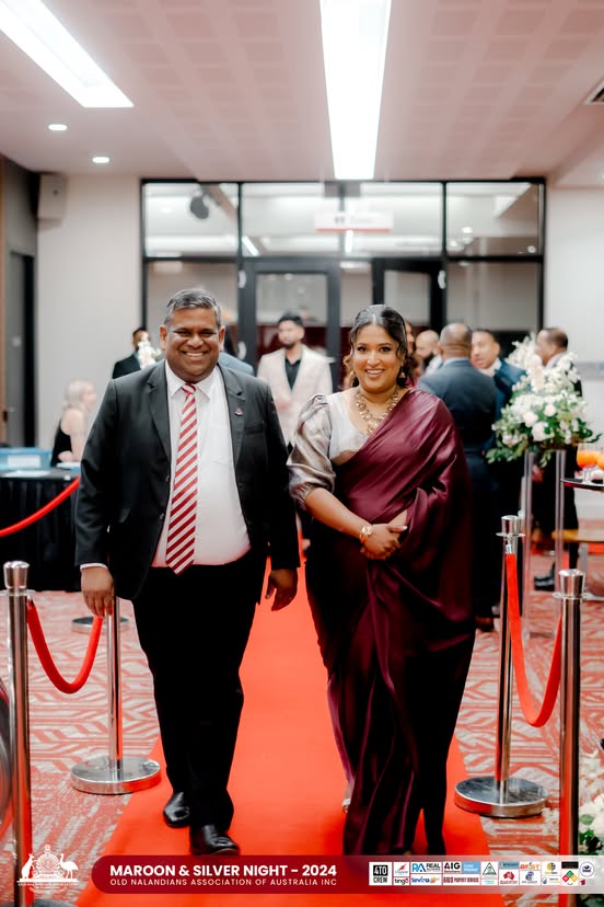 Nalanda Dinner Dance Maroon and Silver Night 2024 Photo