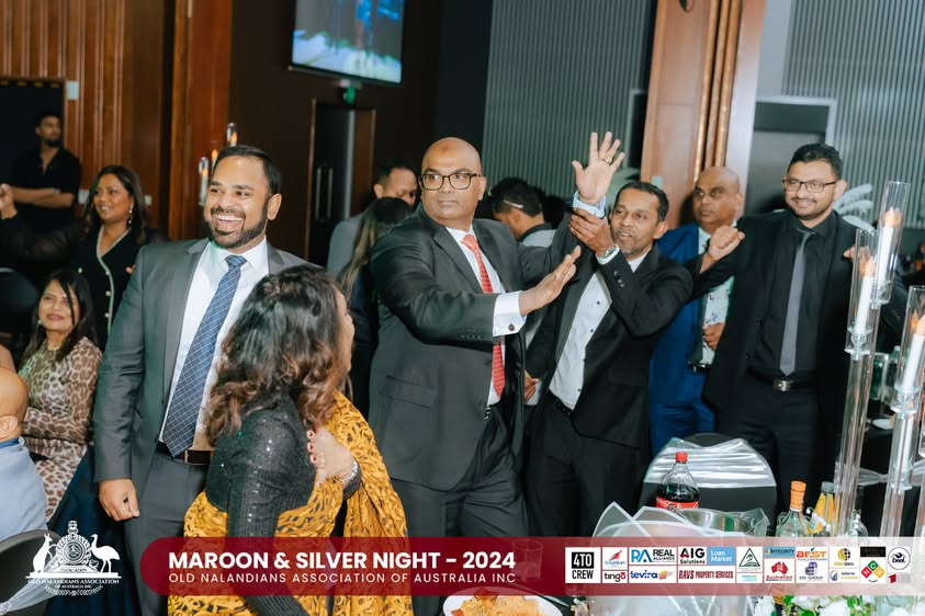 Nalanda Dinner Dance Maroon and Silver Night 2024 Photo