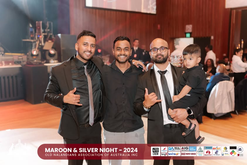 Nalanda Dinner Dance Maroon and Silver Night 2024 Photo