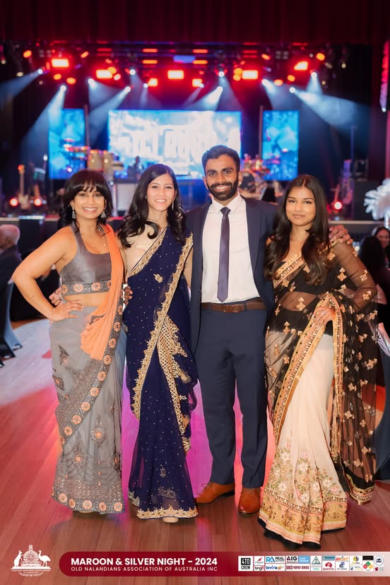 Nalanda Dinner Dance Maroon and Silver Night 2024 Photo