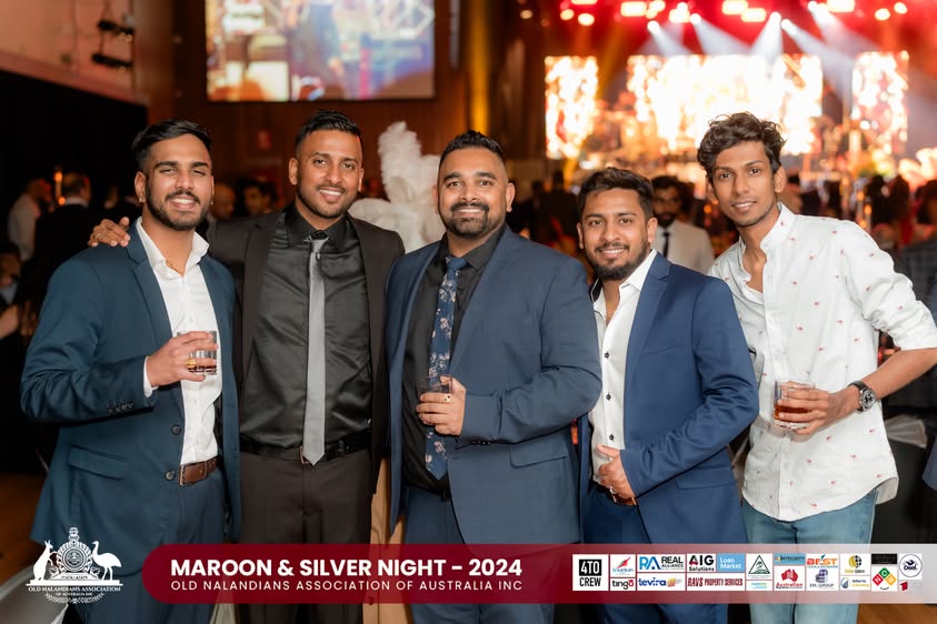 Nalanda Dinner Dance Maroon and Silver Night 2024 Photo