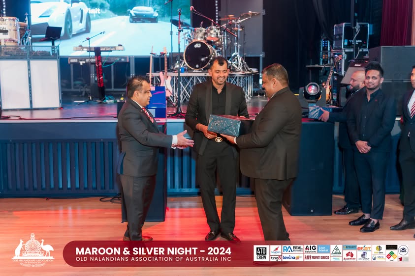 Nalanda Dinner Dance Maroon and Silver Night 2024 Photo