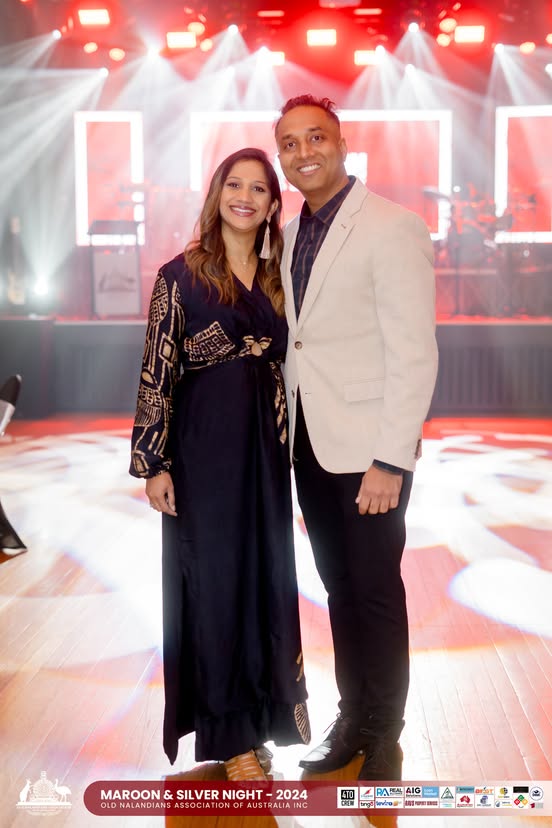 Nalanda Dinner Dance Maroon and Silver Night 2024 Photo