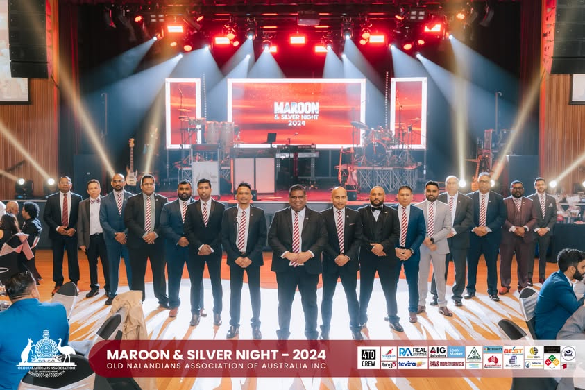 Nalanda Dinner Dance Maroon and Silver Night 2024 Photo