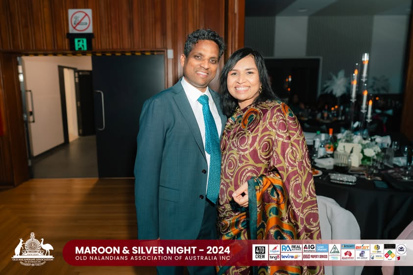 Nalanda Dinner Dance Maroon and Silver Night 2024 Photo