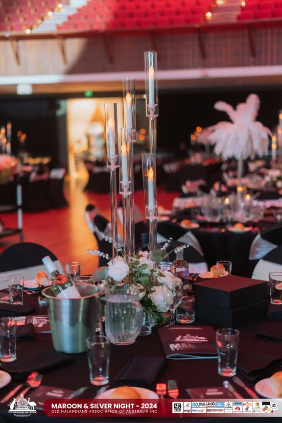 Nalanda Dinner Dance Maroon and Silver Night 2024 Photo