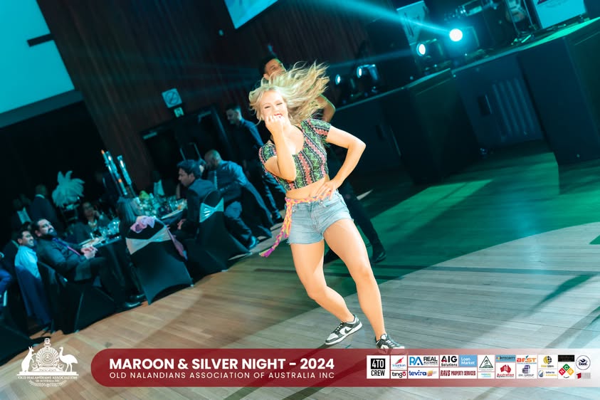 Nalanda Dinner Dance Maroon and Silver Night 2024 Photo