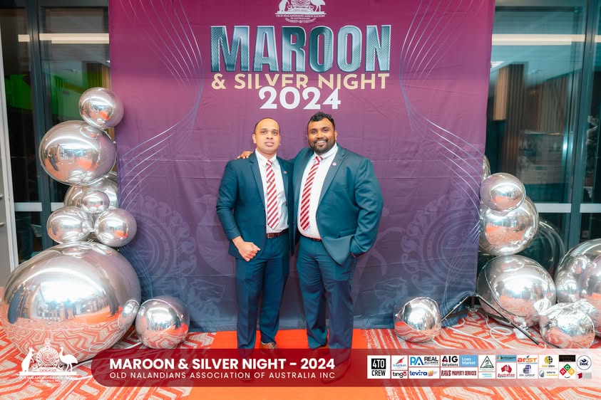 Nalanda Dinner Dance Maroon and Silver Night 2024 Photo