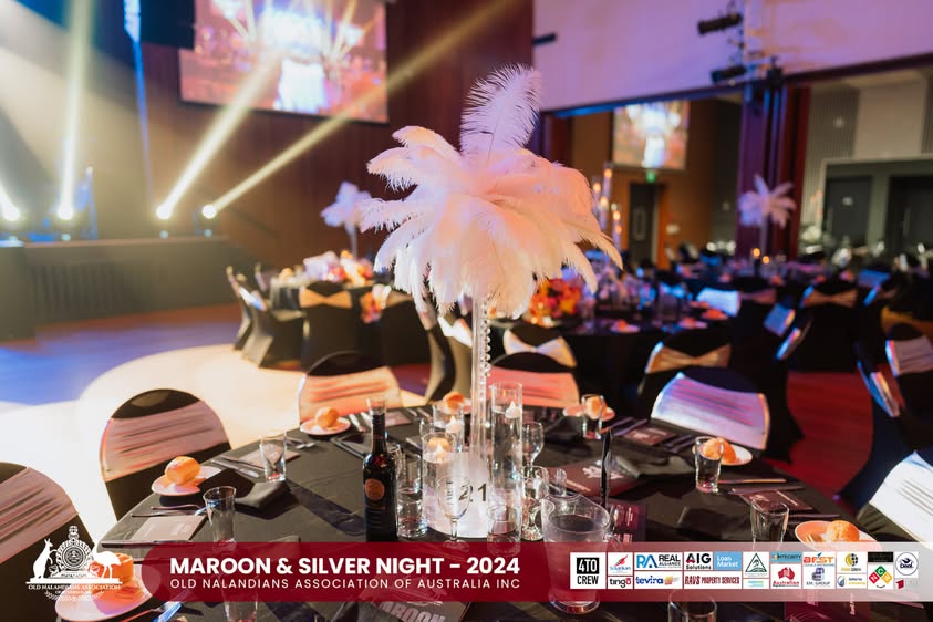 Nalanda Dinner Dance Maroon and Silver Night 2024 Photo