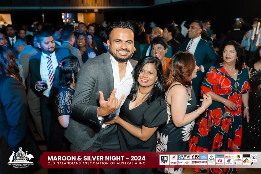 Nalanda Dinner Dance Maroon and Silver Night 2024 Photo