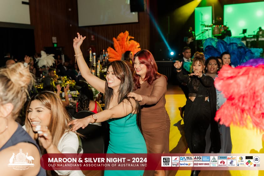 Nalanda Dinner Dance Maroon and Silver Night 2024 Photo