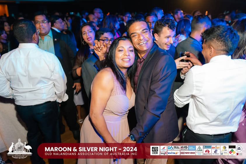 Nalanda Dinner Dance Maroon and Silver Night 2024 Photo