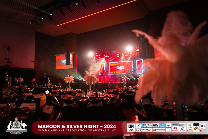 Nalanda Dinner Dance Maroon and Silver Night 2024 Photo