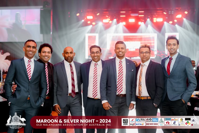 Nalanda Dinner Dance Maroon and Silver Night 2024 Photo