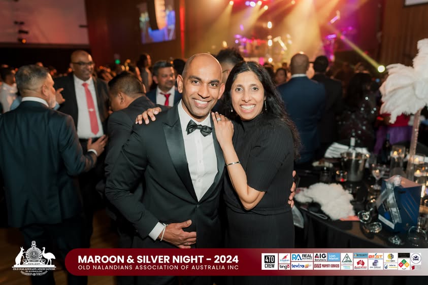 Nalanda Dinner Dance Maroon and Silver Night 2024 Photo