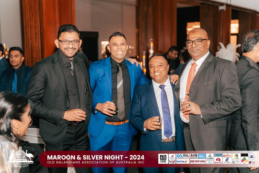 Nalanda Dinner Dance Maroon and Silver Night 2024 Photo