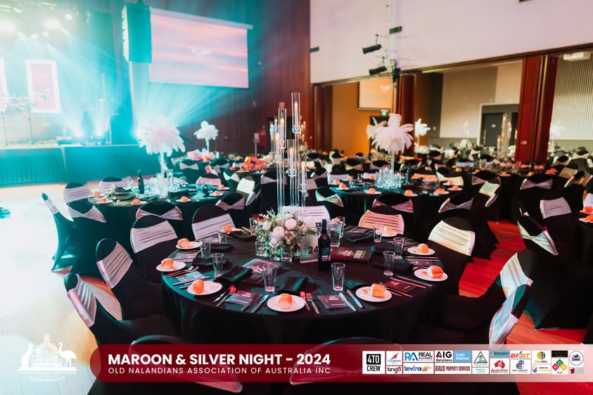 Nalanda Dinner Dance Maroon and Silver Night 2024 Photo