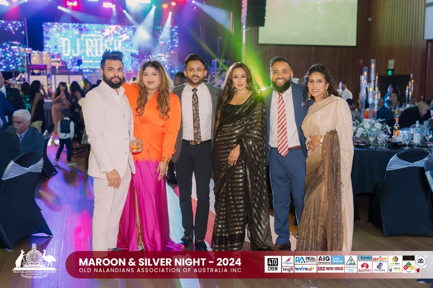 Nalanda Dinner Dance Maroon and Silver Night 2024 Photo