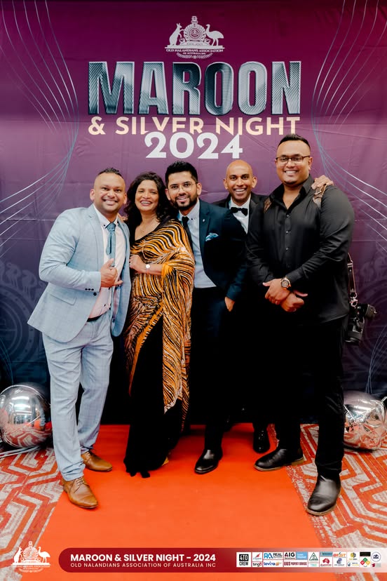 Nalanda Dinner Dance Maroon and Silver Night 2024 Photo
