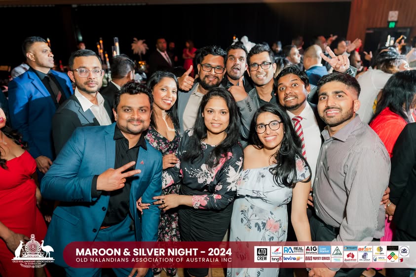 Nalanda Dinner Dance Maroon and Silver Night 2024 Photo