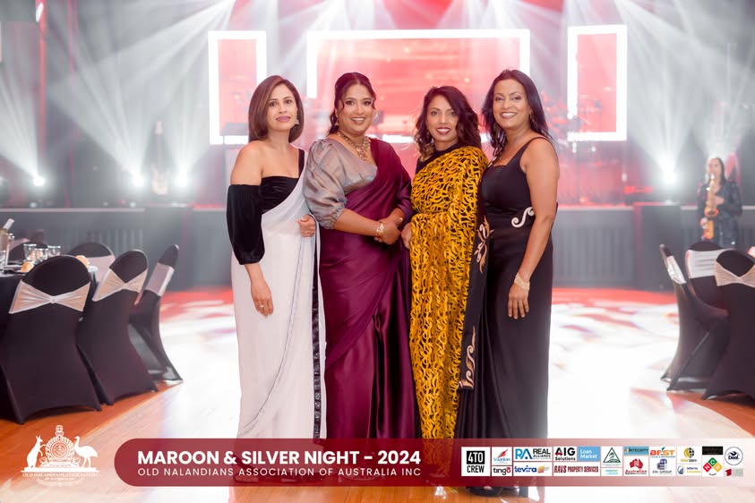 Nalanda Dinner Dance Maroon and Silver Night 2024 Photo
