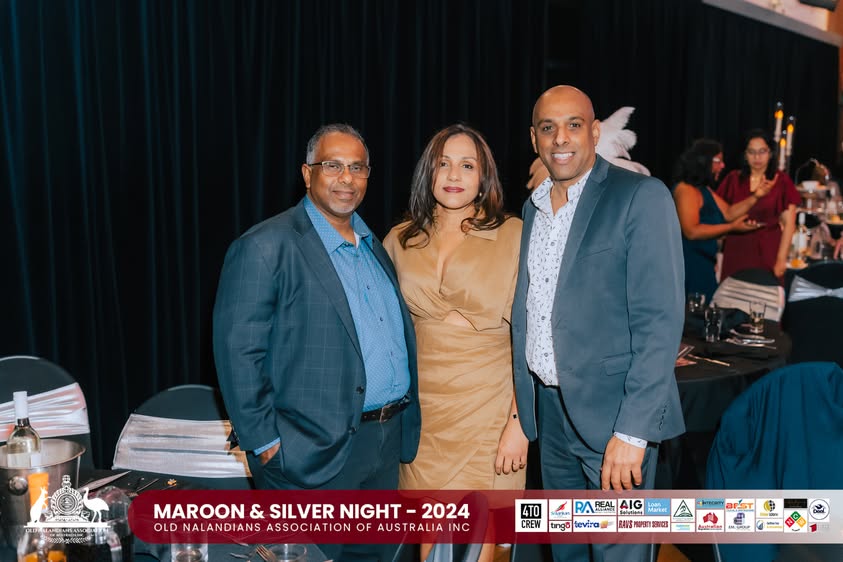 Nalanda Dinner Dance Maroon and Silver Night 2024 Photo