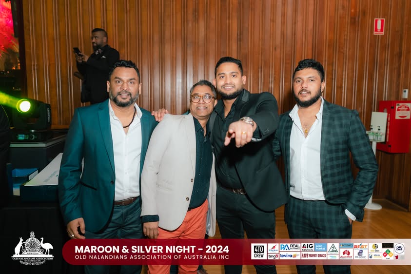 Nalanda Dinner Dance Maroon and Silver Night 2024 Photo