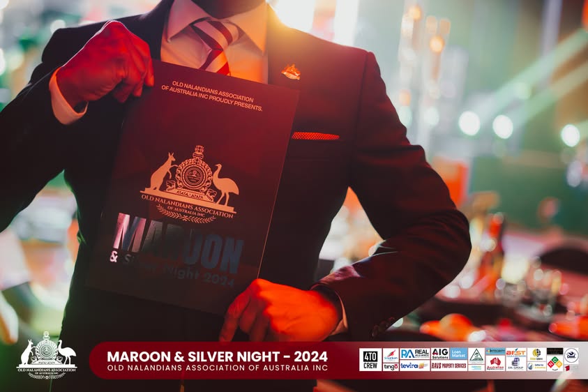 Nalanda Dinner Dance Maroon and Silver Night 2024 Photo