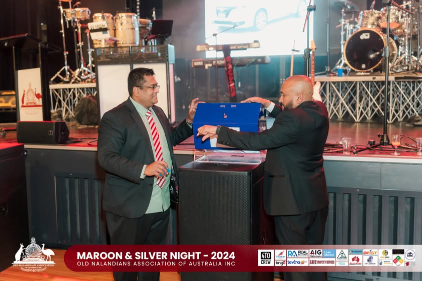 Nalanda Dinner Dance Maroon and Silver Night 2024 Photo