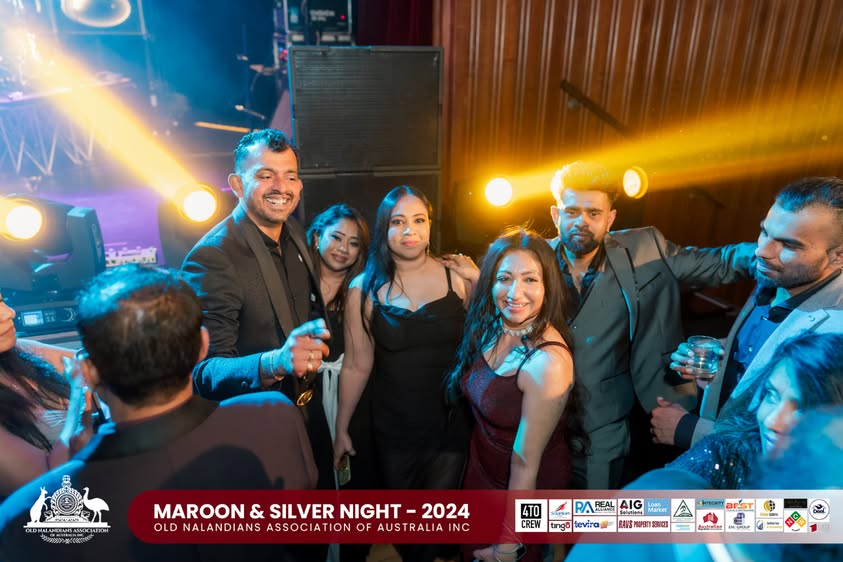 Nalanda Dinner Dance Maroon and Silver Night 2024 Photo