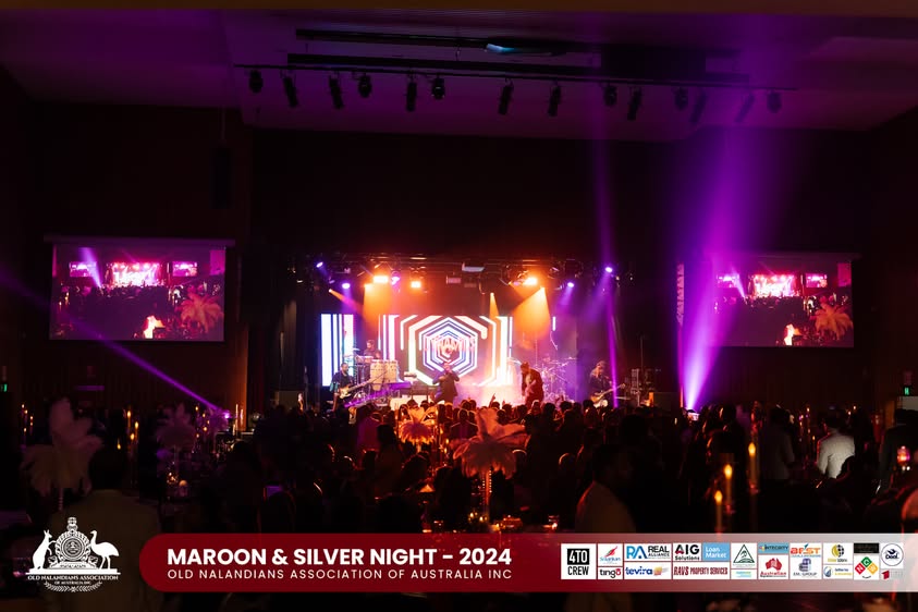 Nalanda Dinner Dance Maroon and Silver Night 2024 Photo