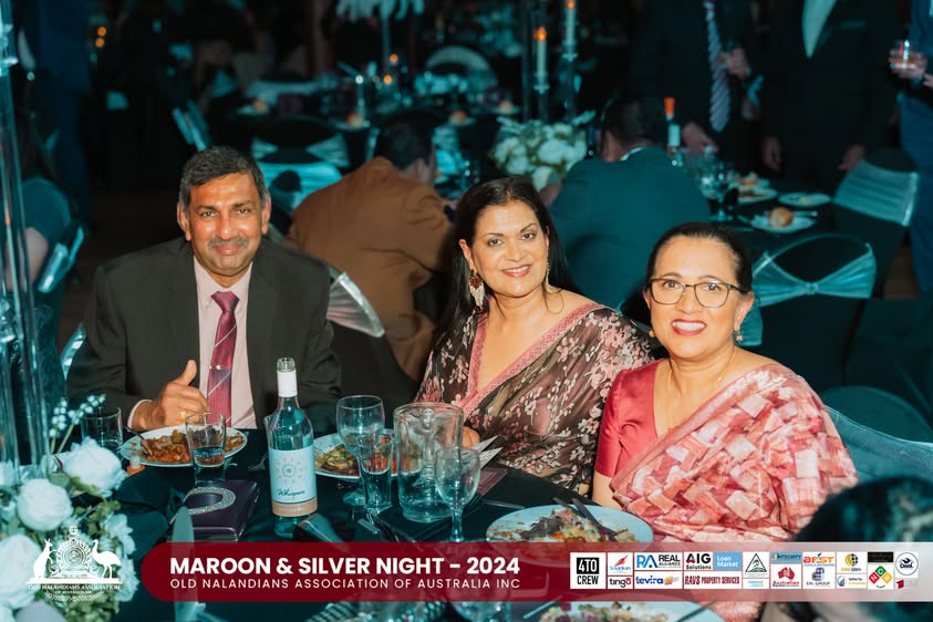 Nalanda Dinner Dance Maroon and Silver Night 2024 Photo