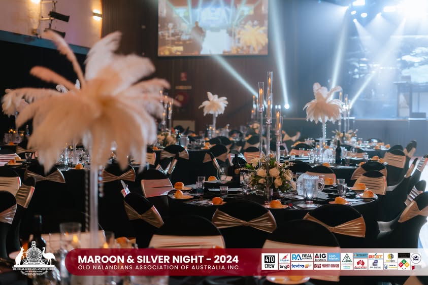 Nalanda Dinner Dance Maroon and Silver Night 2024 Photo