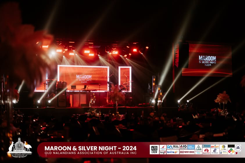 Nalanda Dinner Dance Maroon and Silver Night 2024 Photo