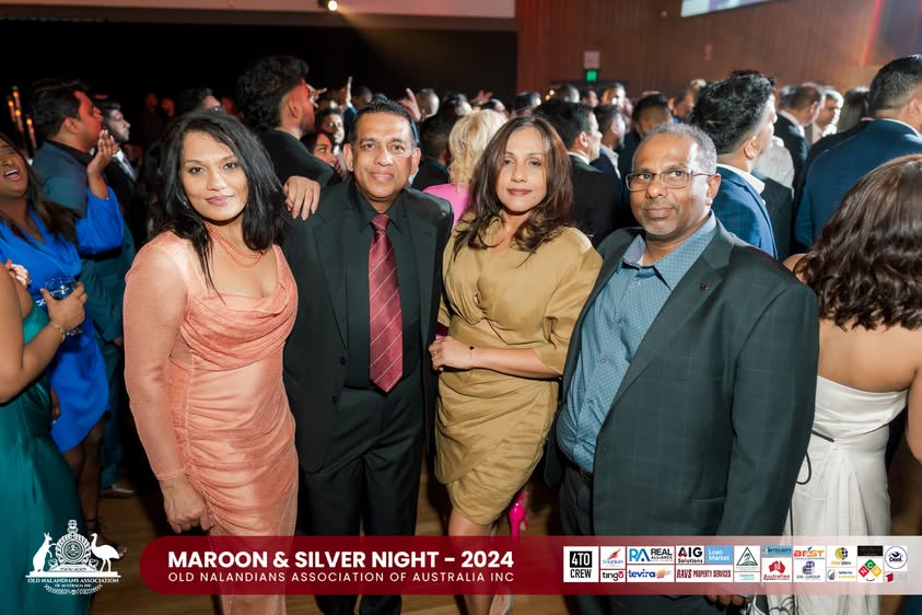 Nalanda Dinner Dance Maroon and Silver Night 2024 Photo