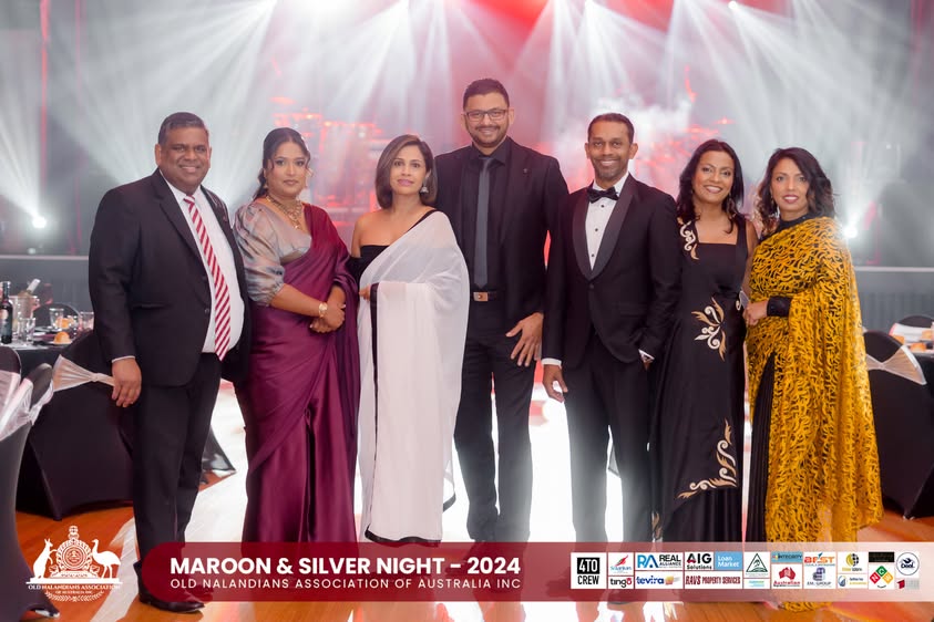 Nalanda Dinner Dance Maroon and Silver Night 2024 Photo