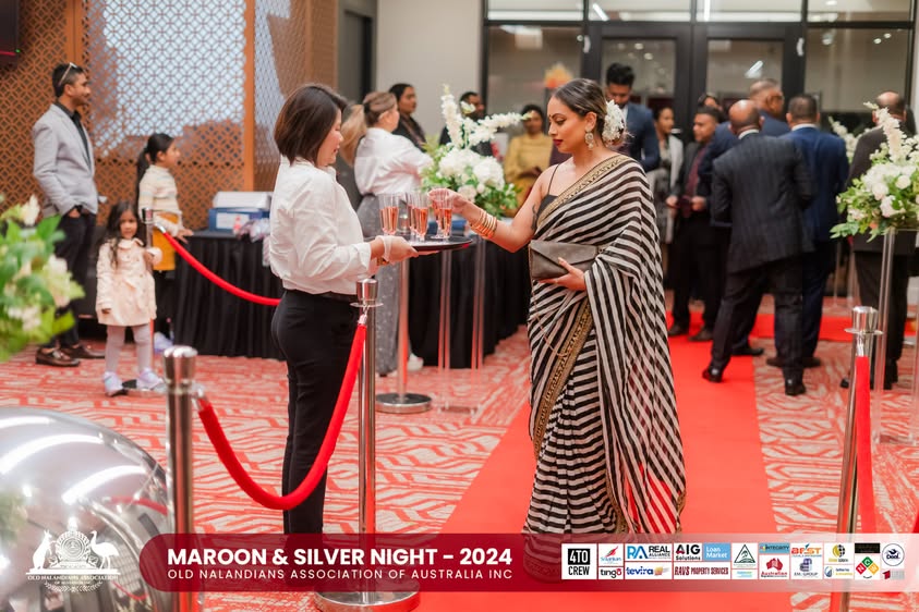 Nalanda Dinner Dance Maroon and Silver Night 2024 Photo