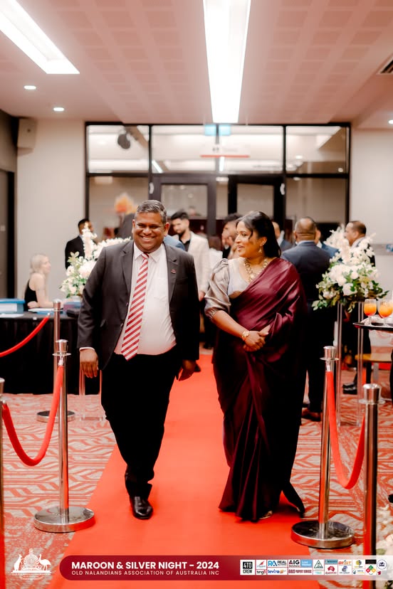 Nalanda Dinner Dance Maroon and Silver Night 2024 Photo