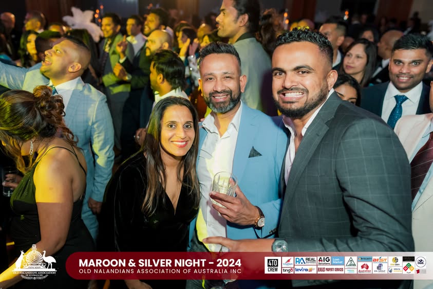 Nalanda Dinner Dance Maroon and Silver Night 2024 Photo