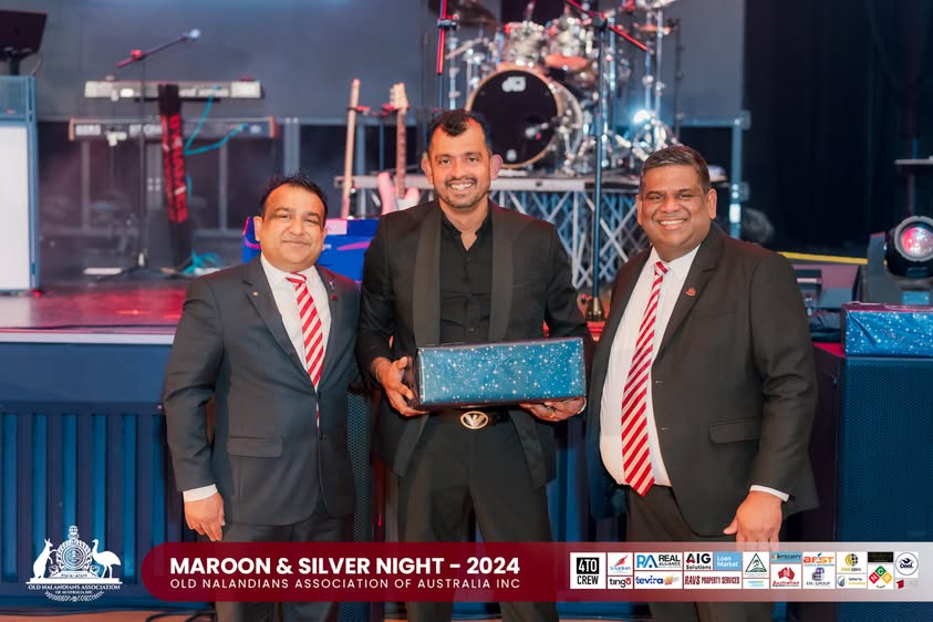 Nalanda Dinner Dance Maroon and Silver Night 2024 Photo