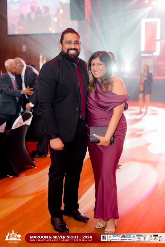 Nalanda Dinner Dance Maroon and Silver Night 2024 Photo