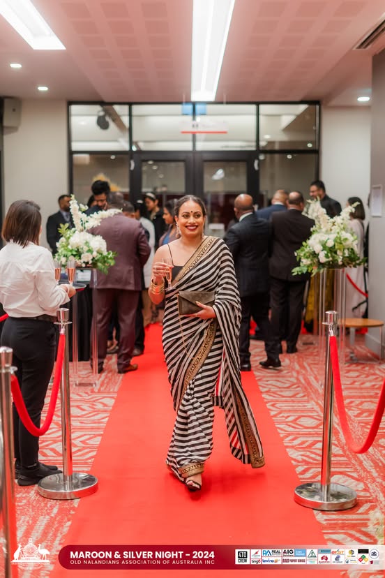 Nalanda Dinner Dance Maroon and Silver Night 2024 Photo