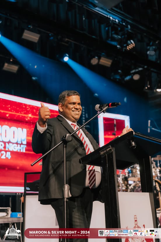 Nalanda Dinner Dance Maroon and Silver Night 2024 Photo